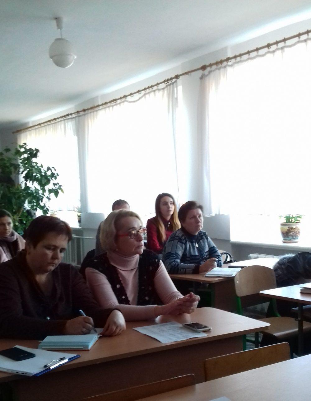 Методичне об'єднання вчителів природничого циклу 1