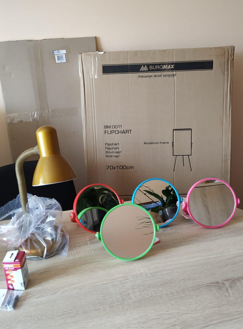 лог. пункт матеріали і обладнання