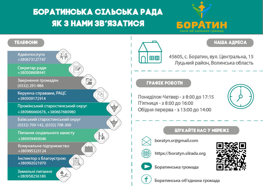 Контакти сільська рада