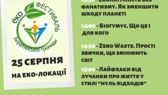 Що цікавого відбуватиметься на еко-локації Фестивалю