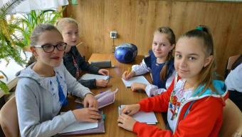 Як у Промінській школі писали диктант єдності