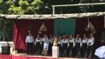 Хоровий колектив «Пісенне перевесло» виступив в Окорську