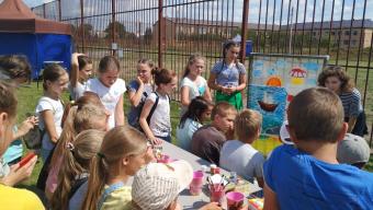 Як розважають дітей у літньому таборі в Боратині (ФОТО)