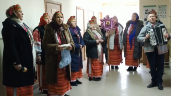 Боратинську громаду привітали зі святами (ВІДЕО)