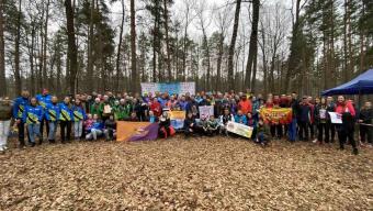 Представники громади на Матчевій зустрічі клубів зі спортивного орієнтування
