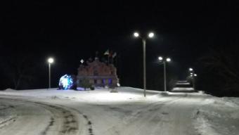 У Промені встановили вуличне освітлення