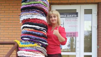 Староста Боратинської громади встановила «килимковий рекорд»