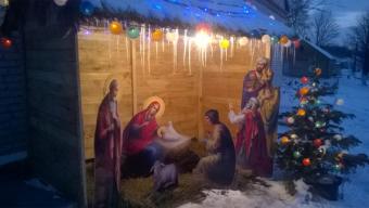 Як у Баєві колядували: народний хор і Нацгвардія (ВІДЕО)