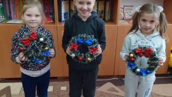 Рованці: новорічний майстер-клас для школярів