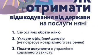 Умови урядової програми «Муніципальна няня»