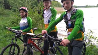 Промінські велотуристи успішно виступили на Чемпіонаті області