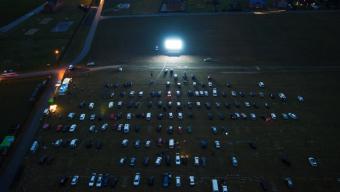 Автофестиваль Боратинської громади показали з висоти пташиного польоту (ВІДЕО)