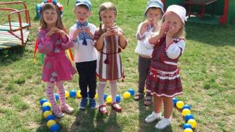 Боратинський ДНЗ «Сонечко» вітає із Днем Незалежності (ВІДЕО)