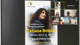 Для мстишинських школярів організували онлайн-зустріч з поетесою