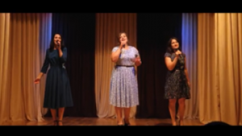 Пісенне вітання для захисників від тріо з Боратинської громади