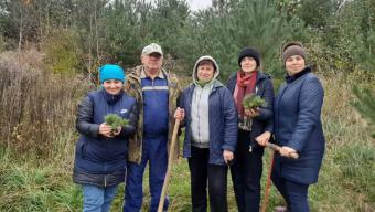 У Промені за один день висадили понад тисячу дерев