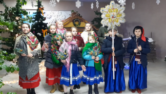 Школярі громади колядують (ВІДЕО)