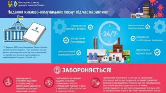 Надання житлово-комунальних послуг під час карантину