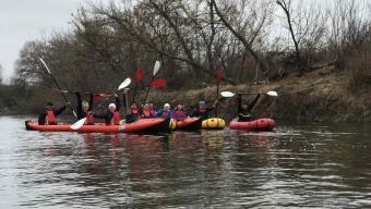 Сплав на байдарках