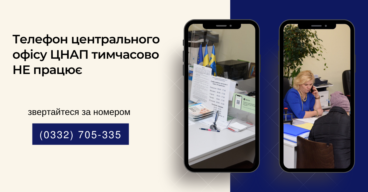 Контакти ЦНАП