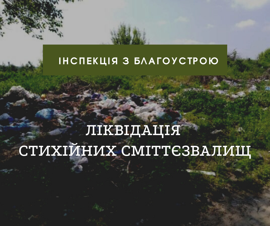 Стихійні сміттєзвалища